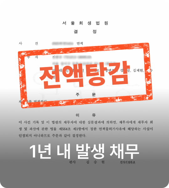 1년 내 발생 채무